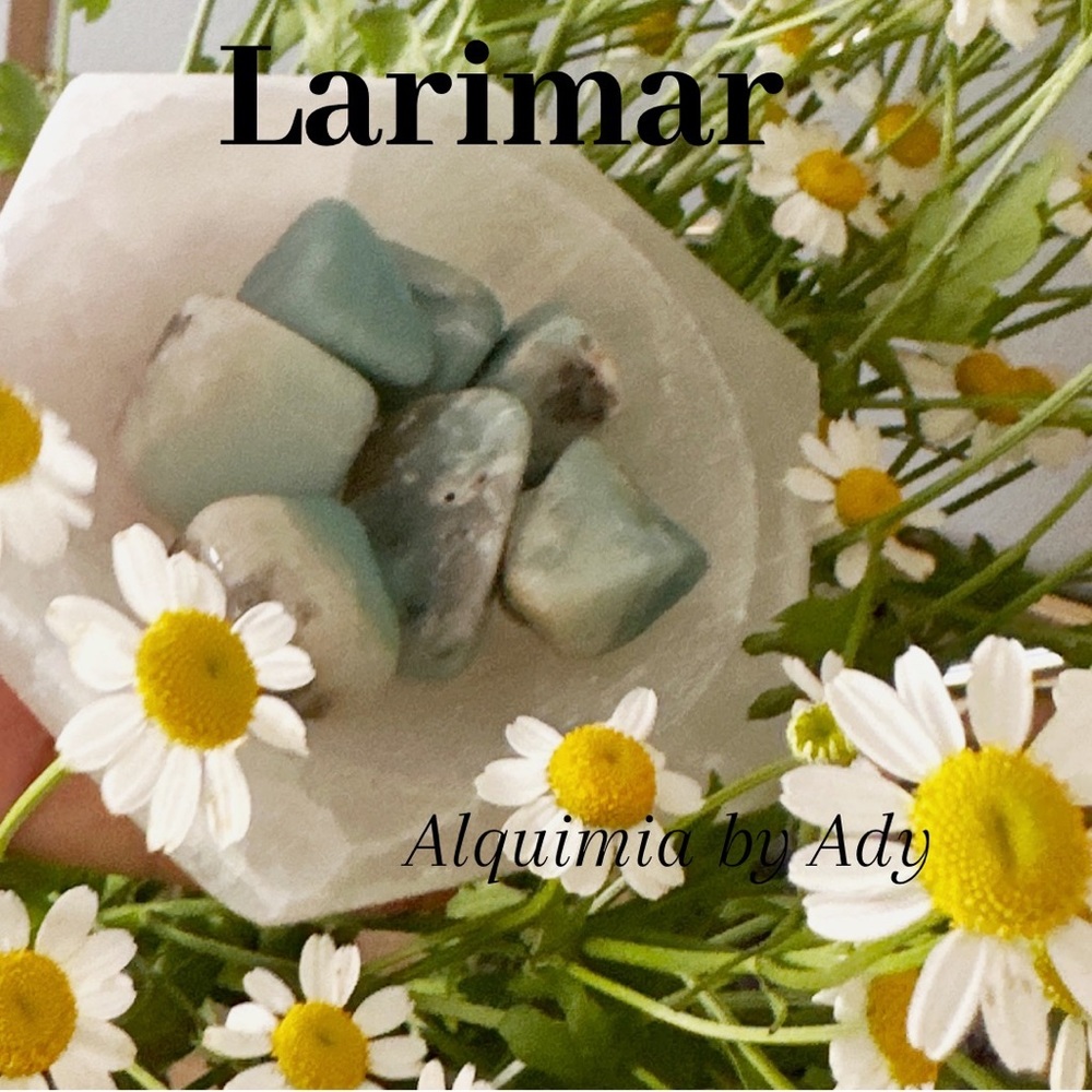 Larimar Victorian silver ring - Picture 6 of 9